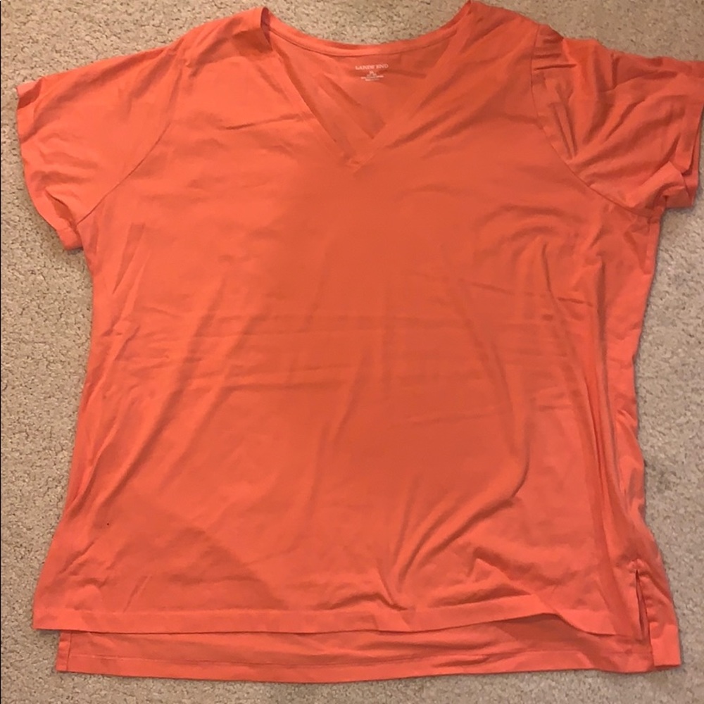 soft orange t shirt